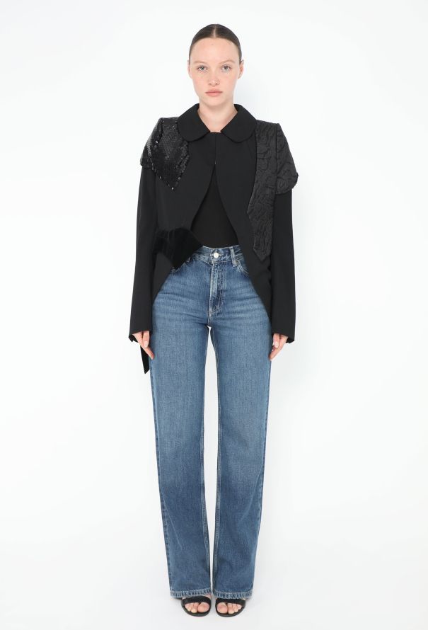 Comme des Garçons S/S 2010 Brocade Patchwork Blazer - 3