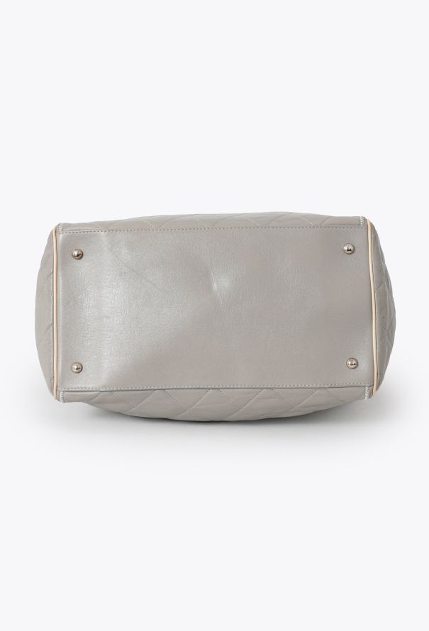 Chanel Grey Small East West Reissue Tote Bag - 7