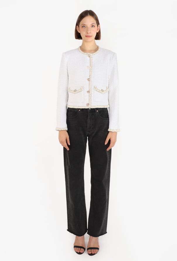 Chanel Lamé Tweed Jacket, Pre-Fall 2025 - 3