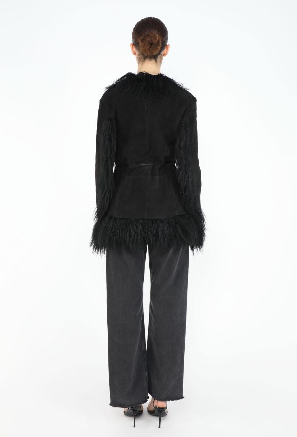 Gucci COLLECTOR F/W 1999 Mongolian Shearling Coat - 8