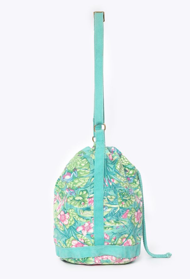 Hermès Vintage Toile Officier Bucket Bag - 3
