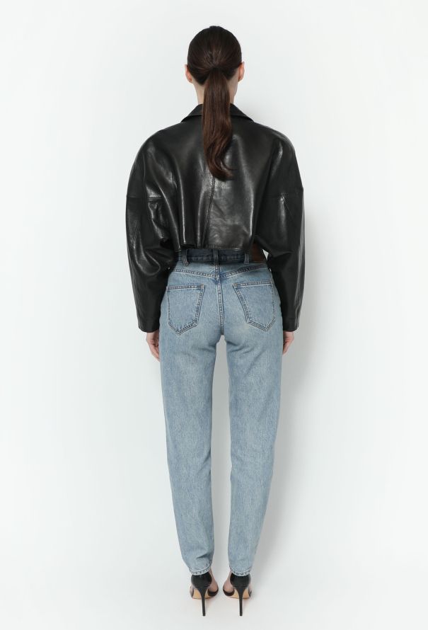 Cropped Leather Jacket | Authentic & Vintage | ReSee