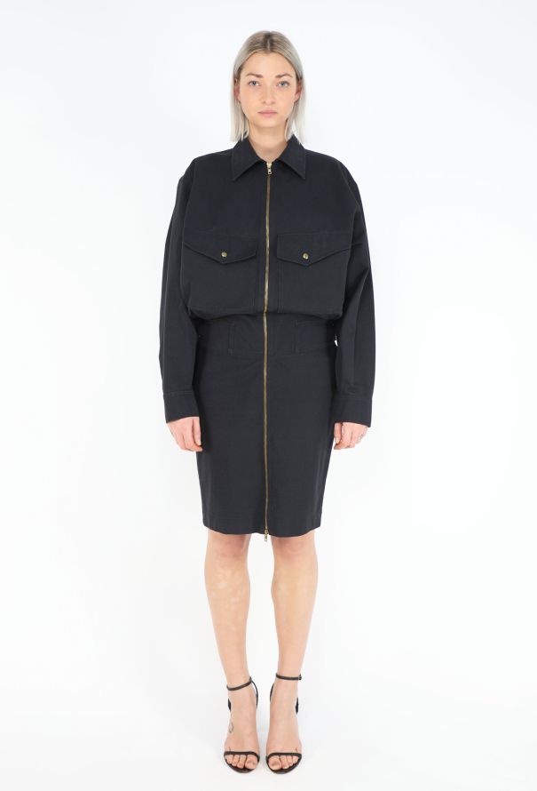 Alaïa ICONIC S/S 1986 Utility Zip Dress - 3