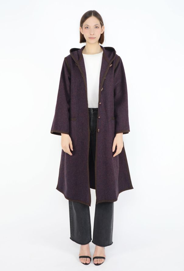 Saint Laurent COLLECTOR F/W 1976 Russian Hooded Toggle Coat - 3