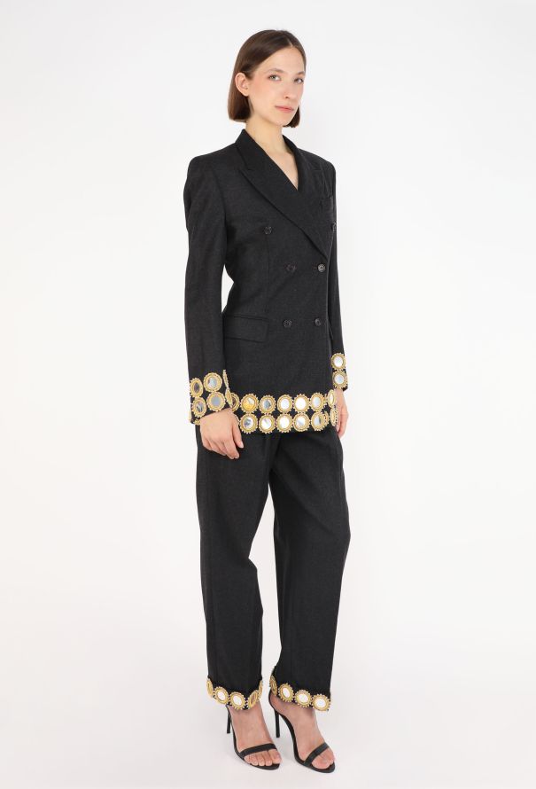Dolce & Gabbana Mirror Embellished Ensemble, F/W 1992 - 5