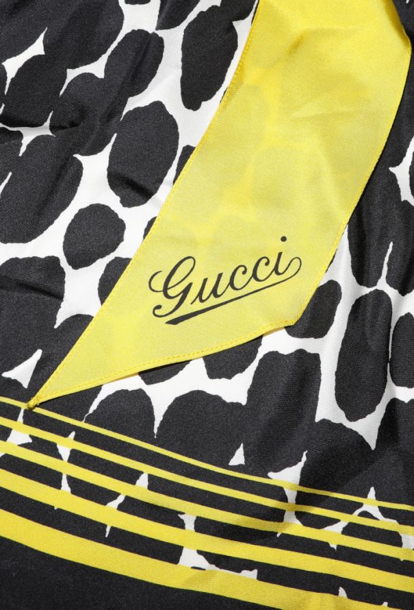 Gucci Silk Open-Back Foulard Top - 5
