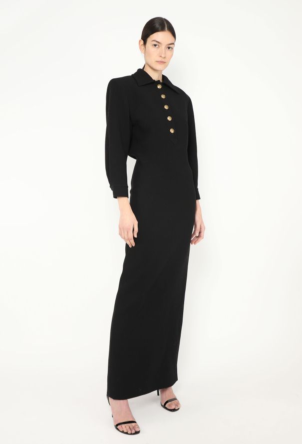 Saint Laurent 2021 Structured Polo Dress - 1