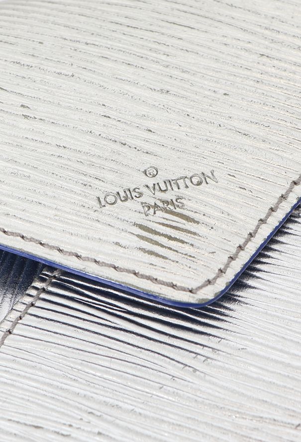 Louis Vuitton Silver Epi Envelope Pouch - 11 Louis Vuitton Silver Epi Envelope Pouch - 11
