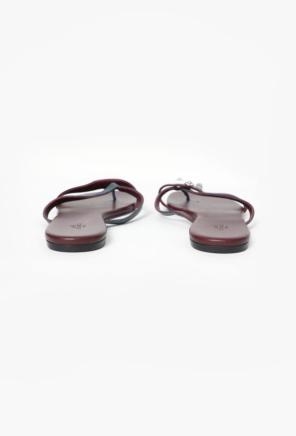 Hermès Calfskin Corfou Sandals - 4 Hermès Calfskin Corfou Sandals - 4