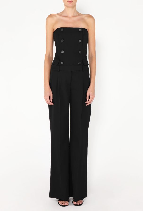 Alexander McQueen F/W 2023 Tailored Bustier Jumpsuit - 3
