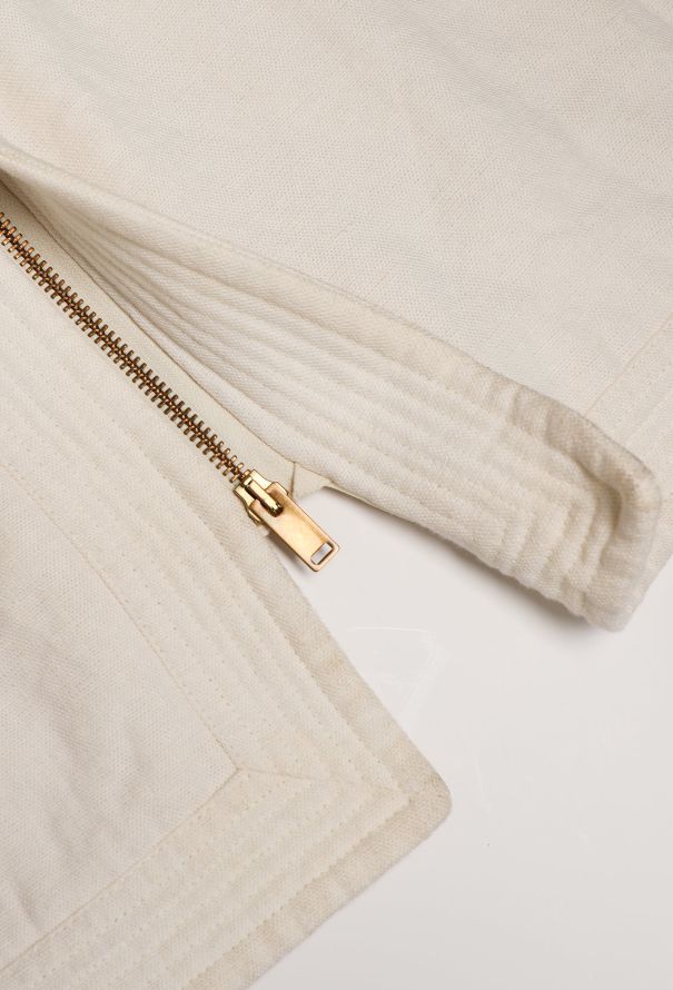 Céline S/S 2011 Belted Linen Kimono Vest - 11 Céline S/S 2011 Belted Linen Kimono Vest - 11
