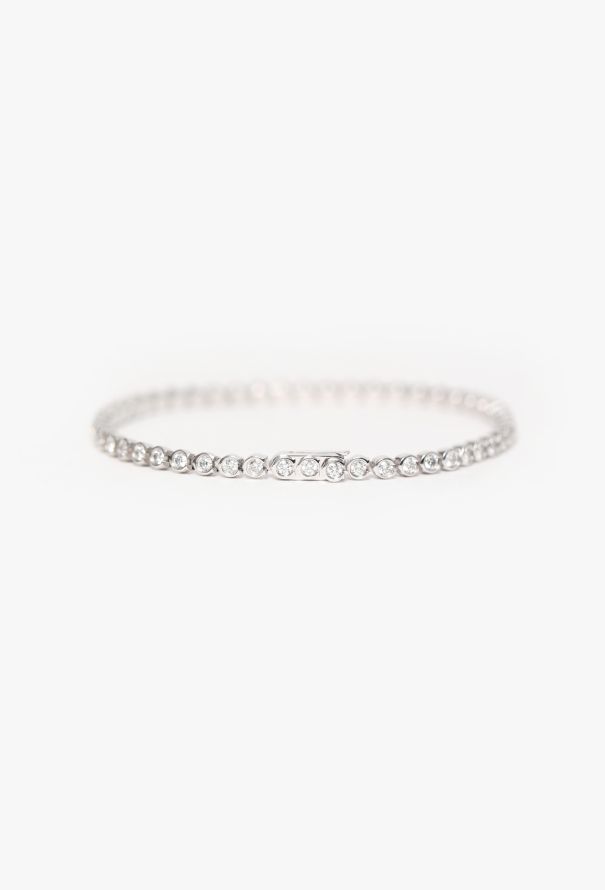 Cartier 18k White Gold & Diamonds C de Cartier Bracelet - 5 Cartier 18k White Gold & Diamonds C de Cartier Bracelet - 5