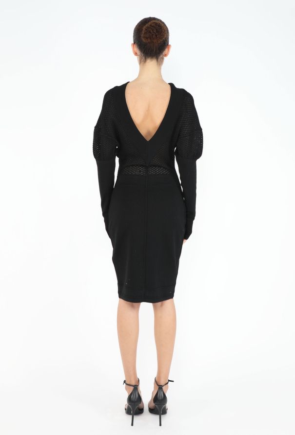 Alaïa RARE F/W 1989 Trellis Bodycon Dress - 5