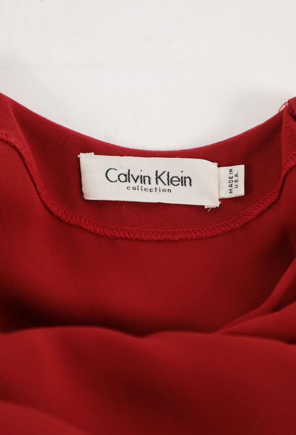 Calvin Klein 1997 Open-Back Silk Maxi Dress - 5 Calvin Klein 1997 Open-Back Silk Maxi Dress - 5