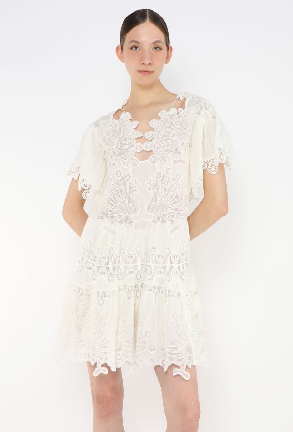 Chloé S/S 2015 Guipure Linen Romper - 1