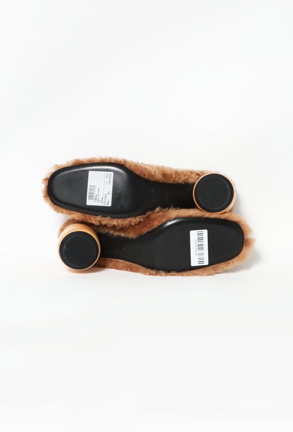 Jil Sander Pre-Fall 2022 Shearling Mules - 6
