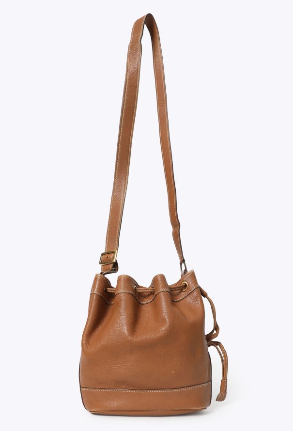 Hermès Vintage Gold Courchevel Market Bag PM - 1
