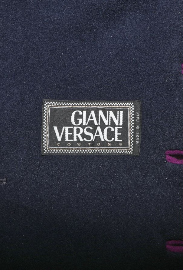 Gianni Versace Cashmere Sailor Peacoat, Fall 1993 - 8
