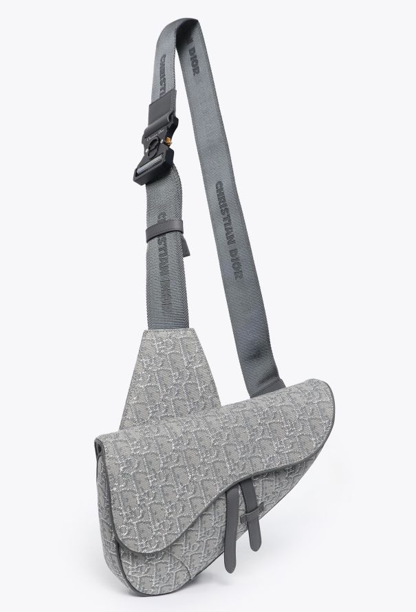Dior 2021 Men's Resort Oblique Saddle Bag - 3
