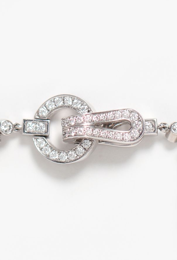 Cartier Agrafe Diamond and Pearl Bracelet - 3