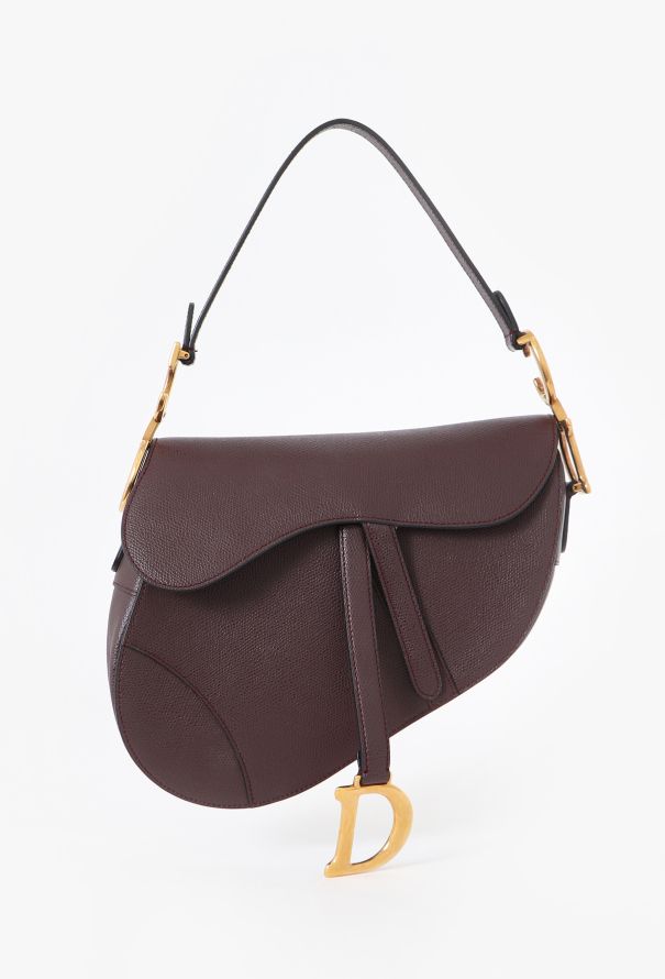 Dior Amarante Medium Saddle Bag - 1