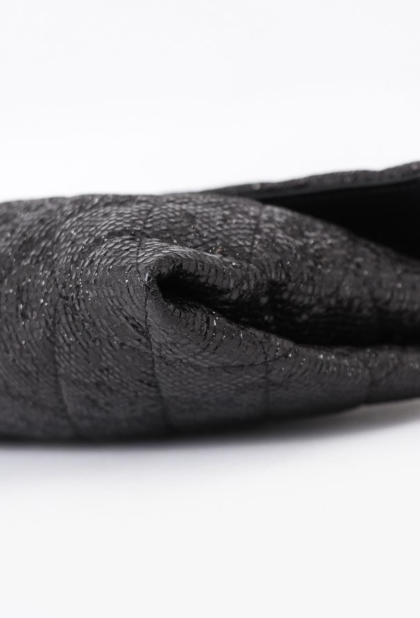 Chanel Black Iridescent Clutch With Chain - 7 Chanel Black Iridescent Clutch With Chain - 7