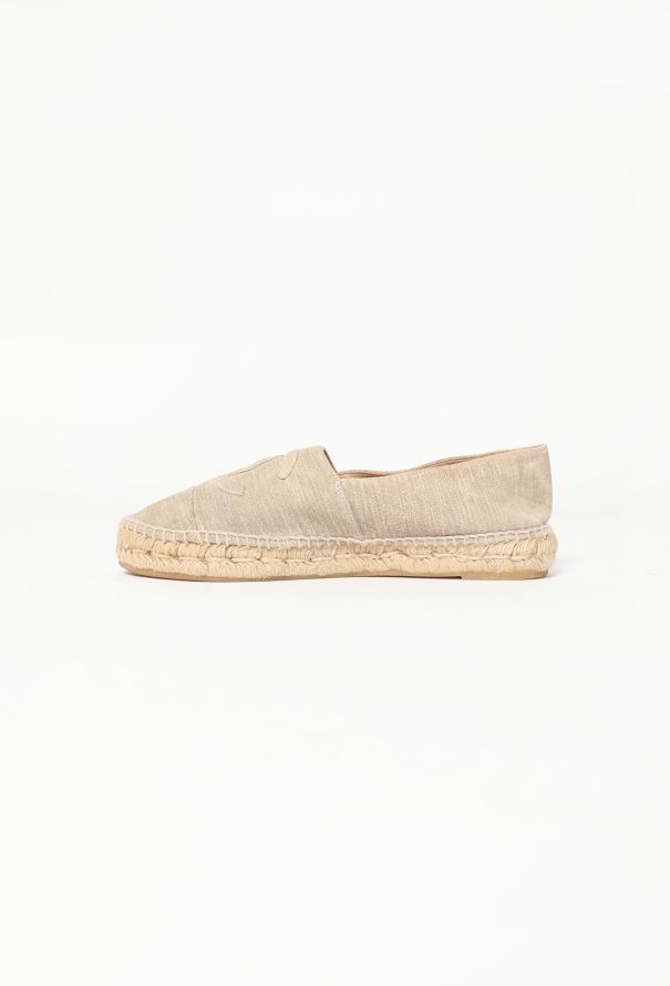 Chanel Tonal Suede 'CC' Espadrilles - 4 Chanel Tonal Suede 'CC' Espadrilles - 4