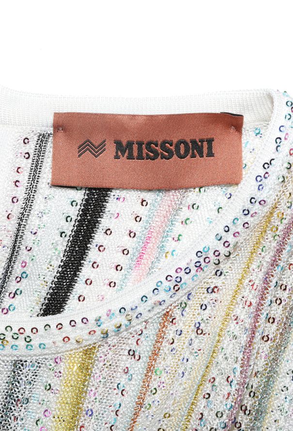 Missoni Pre-Fall 2023 Sequin Striped Dress - 7