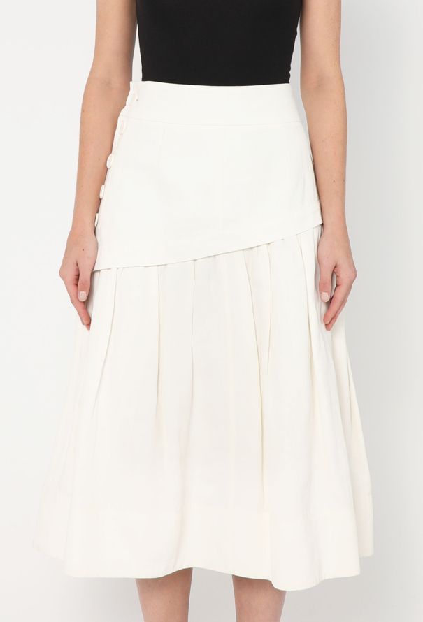 S/S 2017 Asymmetrical Linen Skirt | Authentic & Vintage | ReSee