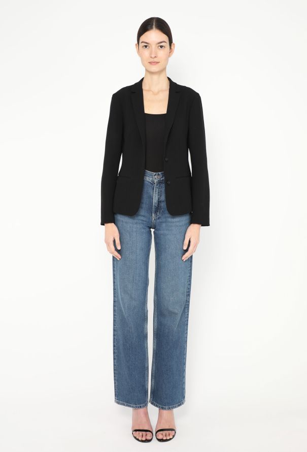 Jil Sander F/W 2008 Pocketed Crêpe Blazer - 3