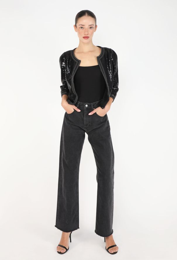 Chanel Resort 2013 Sequin Cropped Jacket - 5