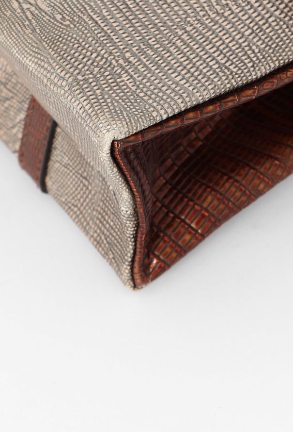 Escada Lizard Embossed Clutch - 7 Escada Lizard Embossed Clutch - 7