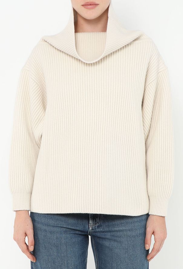 Alaïa 2021 Turtleneck Ribbed Sweater - 1