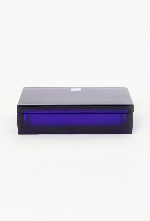 Dior Vintage Textured Crystal Box - 1