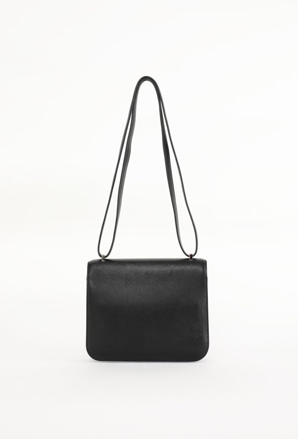 Hermès Black Mini Swift Constance 18 Bag - 7