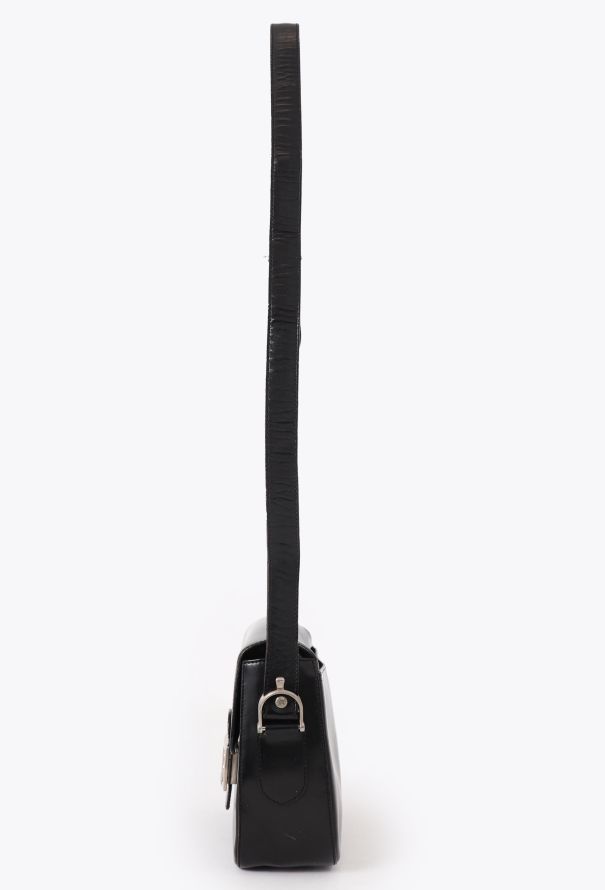 Céline Vintage Calèche Bag Black - 4