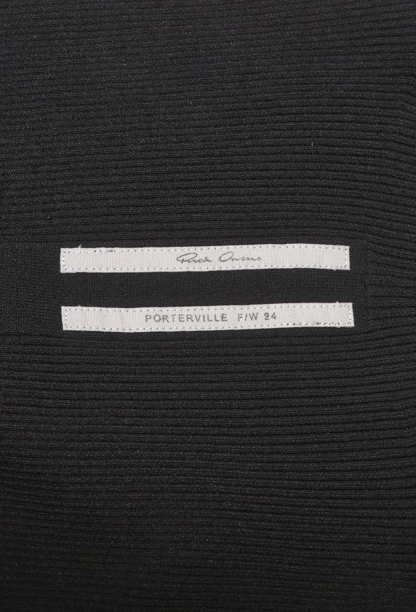 Rick Owens 2024 Asymmetrical Ribbed Dress - 5