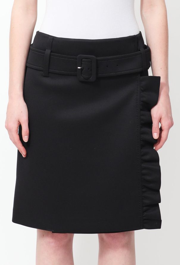 Prada Resort 2019 Belted Wrap Skirt - 4 Prada Resort 2019 Belted Wrap Skirt - 4
