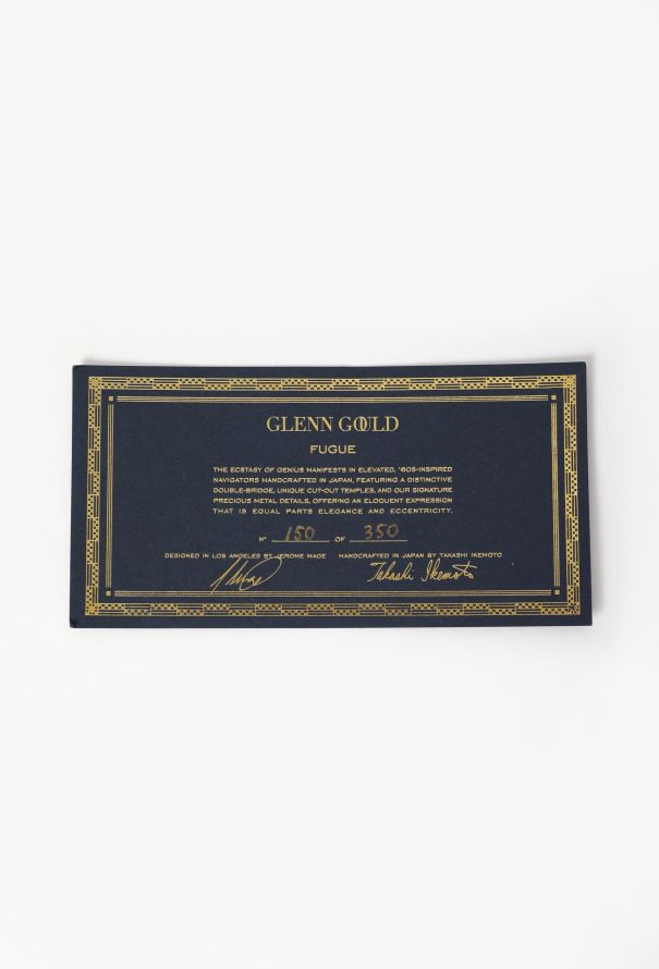 Jacques Marie Mage x Glenn Gould Fugue Sunglasses, 2025 - 6