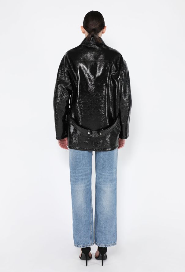 Courrèges Vinyl Oversized Jacket, F/W 2025 - 7