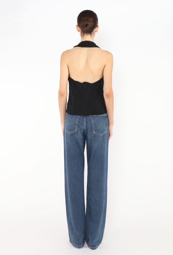 Gucci TOM FORD 2001 Corset Halter Top - 4