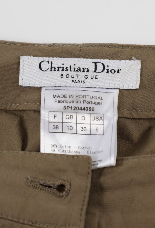 Dior Lace-Up Cargo Pants,  2003 - 5