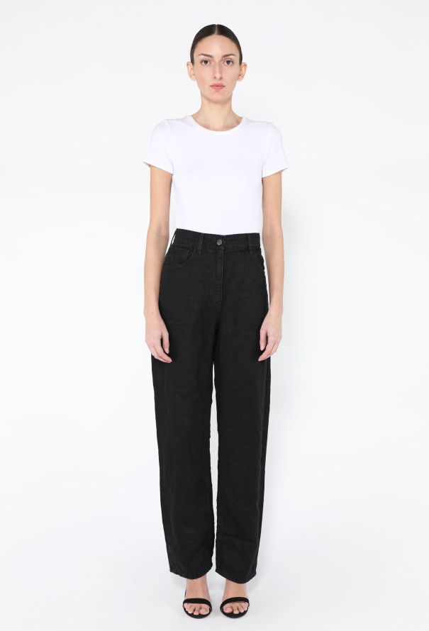 The Row 2025 Linen Tarley Jeans - 2