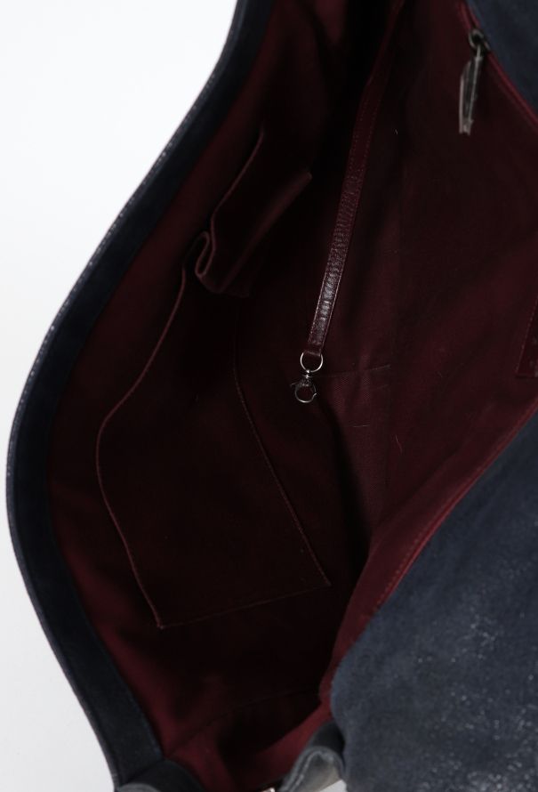 Chanel Navy Maxi Boy Bag - 12