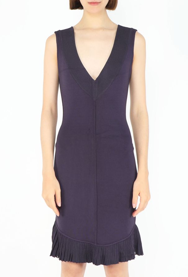 Alaïa S/S 1990 Pleated Bodycon Dress - 5