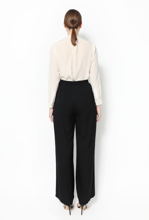 Chanel 1997 Wide-Leg 'CC' Pants - 3