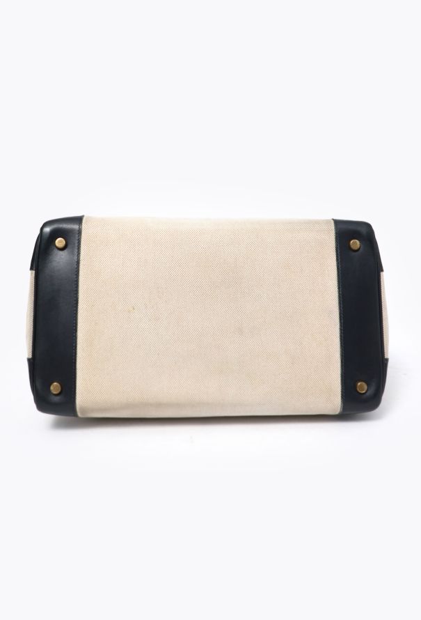 Hermès Exceptional '90s Caban Box & Toile H Birkin 35 - 8