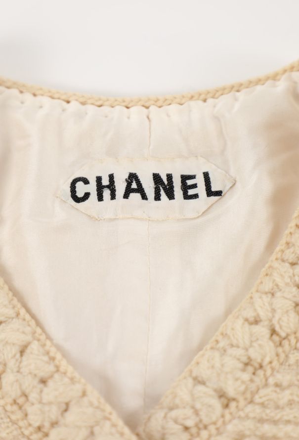 Chanel Haute Couture Braided Tweed Jacket, 1977 - 7