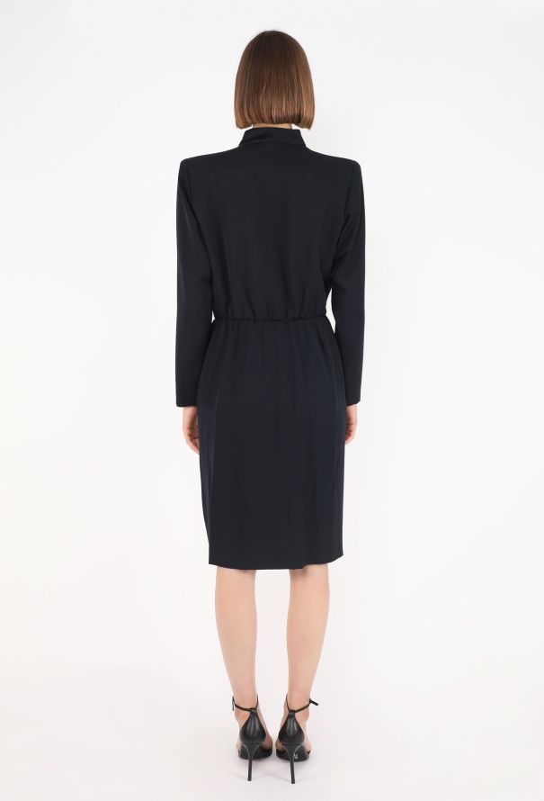 Saint Laurent Smoking Tuxedo Dress, F/W 1988 - 6