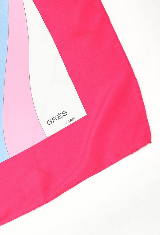 Madame Grès '70s Floral Silk Carré - 4